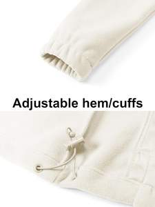 Esta chaqueta de invierno 2024 para mujer ofrece un diseño de lana transpirable, calidez ligera y cierre de cremallera con prácticos bolsillos - Product Image 5