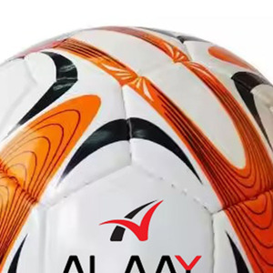 Alaay Ballon de football Qatar taille 5 adulte en cuir PU avec matériau de football cousu à la machine résistant pour les sports d'intérieur et d'extérieur - Product Image 6