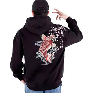 Good Manufacturer Men Embroidery Hoodies Fully Customized Hot sale <b>Top</b> Trend Anti Wrinkle Embroidery hoodies with High Quality - Product Image 5