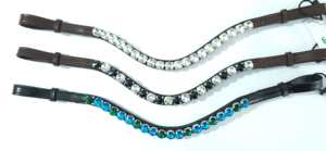 Bride de cheval en cristal Rivoli de haute qualité personnalisable de 10mm - Product Image 2