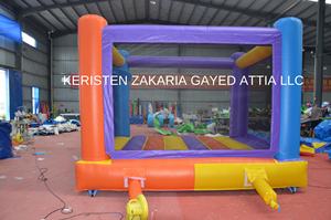 Commercial 4x4m <b>Inflatable</b> Bounce House Combo PVC Jumping Castle Heavy Duty Kids Bouncy Castle with Slide For Sale - Product Image 4