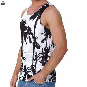 Camiseta Deportiva sin Mangas para Hombre, Diseño Nuevo, Informal, Transpirable, de Algodón y Bambú, Tejido de Punto, Corte Regular, Secado Rápido para Verano - Product Image 3