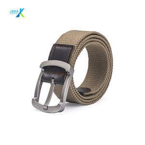 เข็มขัดคาดเอวสำหรับผู้ชาย, เข็มขัดผ้าลำลองพร้อมหัวเข็มขัดแบบหมุดเข็มขัดคาดเอวมีสไตล์สำหรับกางเกงยีนส์กางเกงของขวัญแฟชั่นเข็มขัดบุรุษที่ทนทาน - Product Image 3