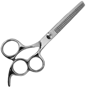 Best 30 Teeth Hair <b>Thinning</b> Scissors High Quality 3 <b>Rings</b> Customizable Options Made in Pakistan for Barbers & Beauty Use - Product Image 3