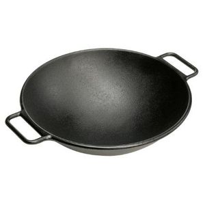 Superior Quality Iron Black Color Kadai With Metal Handle OEM Customized Cooking Kadai At Wholesale Prices - Product Image 2