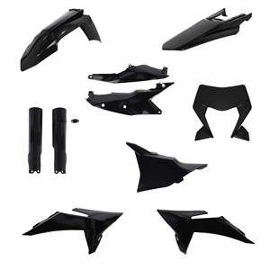 For KTM Acerbis Full Plastic ABS <b>Kit</b> Compatible Motorcycle Fairing - Product Image 1