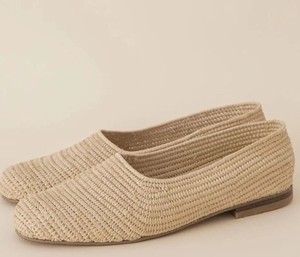 Sandalias de rafia hechas a mano, sandalias de verano, zapatos de verano para mujer, idea de regalo - Product Image 1