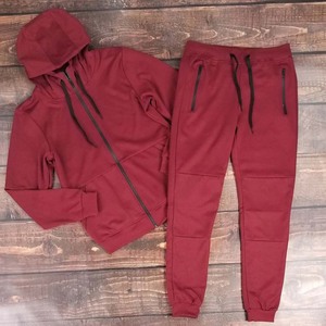 PRINTEMPS ET AUTOMNE HOMME NOUVELLE IMPRIMÉ DE SPORT COMBINAISON À CAPUCHON HOMME LUXE PELUCHE ZIPPER CASUAL SPORTSWEAR COSTUME - Product Image 5