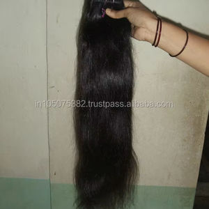 Exportateur Premium de Cheveux Humains Vierges Indiens Remy de Qualité AAAAA - Product Image 1