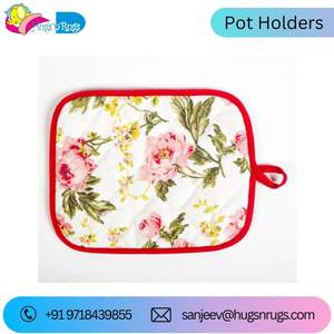 Proveedor Indio 100% Algodón Reciclado Pot Holder Super Absorbente Pot Holder Fabricante Profesional Pot Holder - Product Image 5