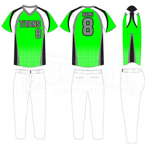 Le moins cher en gros uniforme de baseball personnalisé vêtements de sport pour jeunes uniforme de baseball au meilleur prix - Product Image 6