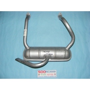 Sistema de Escape Original FIAT 500 F L MOTORE 500 F/L EPOCA Tuning, Silenciador de Escape para Motor de 500CC - Product Image 1