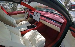 Ensemble complet de housses de siège de voiture imperméables en cuir, housses de siège de voiture personnalisées d'origine pour Tesla Model Y Model <span class=keywords><strong>3</strong></span> - Product Image 5