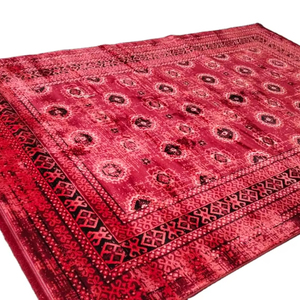พรม irani ทำจากเครื่องจักรพรมวิลตันพรมปูพื้นสไตล์เปอร์เซียสีแดงพรมปูพื้นแบบตะวันออกสำหรับห้องนั่งเล่น - Product Image 1