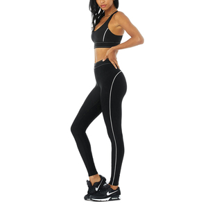 Traje de gimnasio para mujer, última versión, cintura alta, acanalado, sin costuras, ropa deportiva, sujetador de Yoga, Top corto, ropa activa, ropa deportiva de punto para mujer - Product Image 6