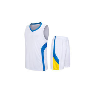 1 ensemble de maillot et short de basket-ball réversible pour hommes, uniformes sportifs personnalisés double face pour les entraînements sportifs d'équipe - Product Image 3