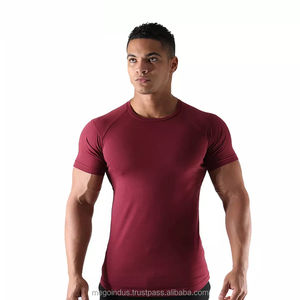 Camiseta de ejercicios de entrenamiento de gimnasio de talla grande para hombre 95% algodón personalizado Fitness gimnasio camiseta entrenamiento deportivo ejercicio camisetas de compresión - Product Image 5