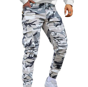 Cómodo bolsillo con cremallera lateral Craft Pantalones de talla grande Pantalones rectos de invierno para hombre y pantalón - Product Image 1