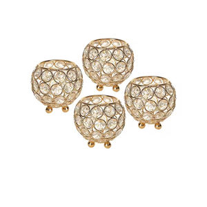 Bol en cristal de bougie de motif de diamant le plus vendu disponible à la conception et à la couleur personnalisées - Product Image 3