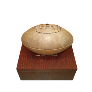 ลูกบอลรักบี้ขนาดเล็กทนทานทุกฤดูทำจากหนังแท้พร้อมลูกบอลกีฬาแบบยูเนี่ยนเย็บด้วยมือ - Product Image 1