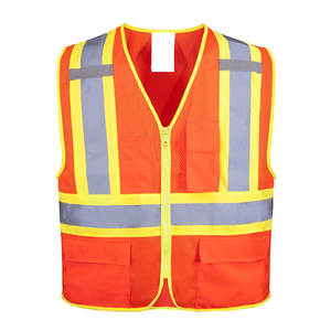 Gilet de travail robuste en tissu respirant avec plusieurs poches à outils Gilet de travail en vente en ligne - Product Image 1