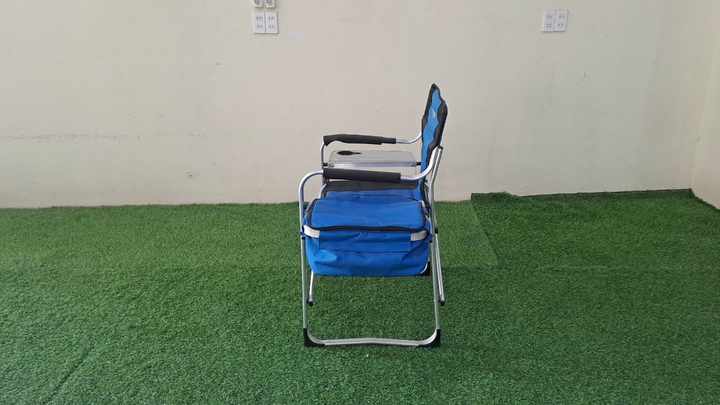 Foldable Individual Picnic Chairs with Dining Table and Side Storage Bags Made of High Quality Fabric