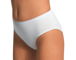 <span class=keywords><strong>Slip</strong></span> MIDI da <span class=keywords><strong>donna</strong></span> in cotone BI-ELASTIC di alta qualità 3 con arte elastica interna. 3940 T g. L bianco - Product Image 2