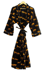 2023 Trendy Cotton Hand Block Print <b>Night</b> <b>Sleep</b> Wear <b>Dress</b> for Women Long Kimono Robe Tunic Ethnic Kimono Robes Wholesale Orders - Product Image 5