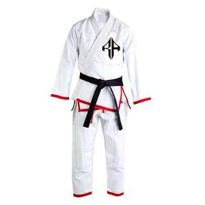 Venta caliente Uniformes Jiujitsu personalizados Impresión personalizada 100% Material de algodón Manga larga de alta calidad premium para unisex - Product Image 1