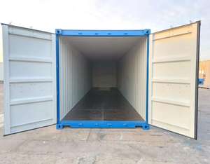 Nouveau stock de conteneurs de transport de marchandises sèches de 40 pieds (12 m), vides, en acier corten, haute capacité, prix compétitif à la vente, modèle 12 m. - Product Image 2