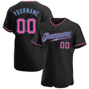 Fournisseur en gros de maillot de baseball professionnel respirant léger à séchage rapide résistant à l'humidité vêtements d'équipe cousus durables - Product Image 1