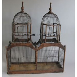 Jaulas para mascotas de estilo indio Premium Color marrón antiguo Forma rectangular Muebles para mascotas Casas y jaulas al precio más bajo Suministros - Product Image 2