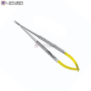 Micro porte-aiguilles manuels de qualité supérieure 0.3mm 18 cm / 7 ''Suture chirurgicale Microchirurgie fine Instruments médicaux ophtalmiques MOL - Product Image 6