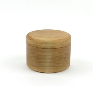 Color marrón oscuro hecho a mano forma redonda sal de madera y azucarero Calidad exclusiva más vendido utensilios de cocina decorativos azucarero - Product Image 5
