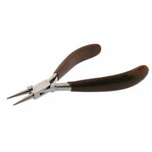 Pince à bec plat professionnelle en acier inoxydable, outil de précision pour la fabrication de bijoux, poignée ergonomique, pliage de fil, réparation artisanale, bricolage, passe-temps - Product Image 3