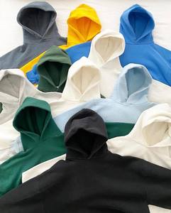 เสื้อมีฮู้ดสำหรับผู้ชายเสื้อมีฮู้ดแนวสตรีท GSM แบบสั่งทำ - Product Image 5