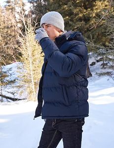 Chaqueta acolchada de alta calidad 2025 para hombre, logotipo personalizado, impermeable, ligero, aislado, ropa de abrigo de invierno, OEM, moda al por mayor a granel - Product Image 3