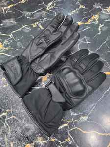 Guantes de Motocicleta de Cuero Personalizados con Diseño Antideslizante en la Palma, Compatibles con Pantalla Táctil, Duraderos para Deportes al Aire Libre - Product Image 6