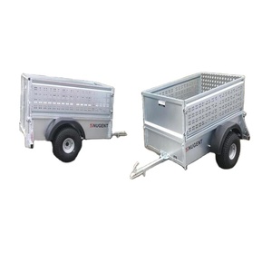 Remolque basculante de 3 toneladas, volcado hidráulico de 2 ruedas, uso agrícola de 8 toneladas, nueva condición, alta productividad, 1 año de garantía, neumático de Motor de eje - Product Image 1