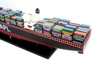 Modèle réduit de bateau en bois APL du fabricant Gia Nhien Modèle réduit de bateau en bois de haute qualité avec design personnalisé quantité minimale de commande bas Cadeau fantaisie - Product Image 5