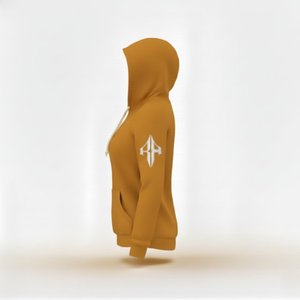 Sudadera con Capucha de Primera Calidad para Mujer, 100% Algodón, Felpa, 300g, Secado Rápido, Transpirable, Informal de Invierno, Estilo Regular - Product Image 2