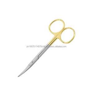 กรรไกรผ่าตัดแบบใช้มือ ทำจากทังสเตนคาร์ไบด์ ปลายโค้งและปลายตรง ผลิตจากสแตนเลส สำหรับการผ่าตัด คม ได้รับการรับรองมาตรฐาน CE และ ISO รับผลิตแบบ OEM - Product Image 2