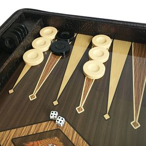 Bolso de cuero Star Backgammon grande - Product Image 5