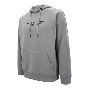 Sweats à capuche thermiques pour hommes 100% coton lourd luxe fermeture éclair complète us bouffée impression surdimensionné Streetwear pull à capuche pour hommes - Product Image 3