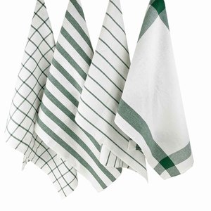 Đa Màu Kiểm Tra 100% Cotton Thân Thiện Với Môi Môi Trường Nhà Bếp Khăn Mềm Mại & Mịn Cảm Ứng Tay Mặt Đánh Khăn Bền Vững - Product Image 2