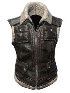 Chaquetas Ligeras y Suaves para Niñas 2025, Cuero Genuino de Piel de Oveja, Relleno de Algodón, Transpirable y Cómodo, Ropa para Mujer - Product Image 6