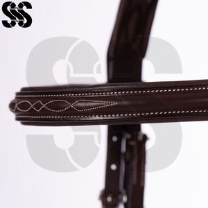 Ensemble de bridons pour chevaux en cuir PU de haute qualité, avec boucles en acier inoxydable, confortables et durables, vente en gros 2026 - Product Image 4