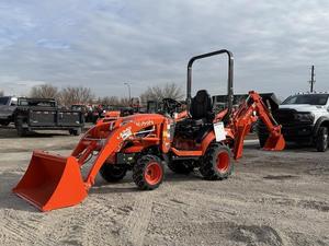 Tracteur Kubota BX23S avec chargeur frontal et pelle arrière, moteur diesel 4x4, mini-tracteur avec chargeur frontal et pelle arrière - Product Image 4