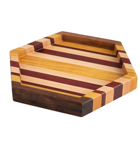 Plateau de service fonctionnel, nouveau style, plateau rond en bois, parfait pour la cuisine, l'hôtel, le restaurant - Product Image 6