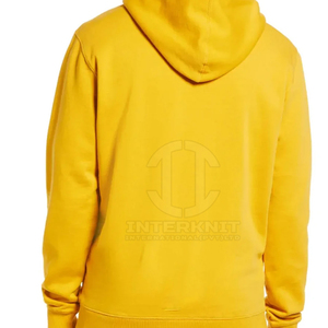 Sweat à capuche pour homme en polaire super doux, décontracté, uni, avec poche, couleurs et tailles personnalisées, haute qualité - Product Image 2